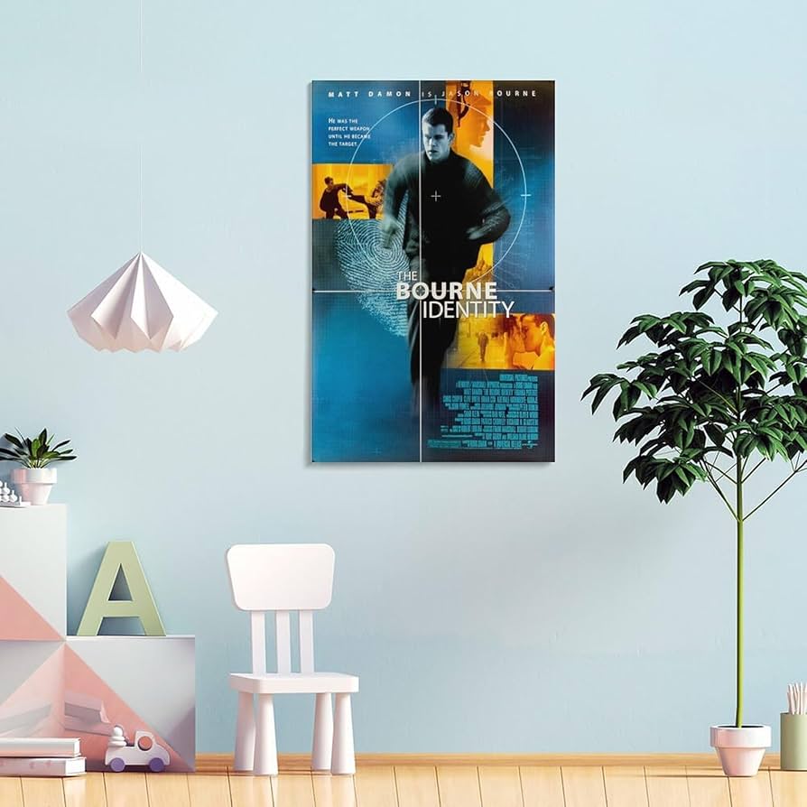 ボーンアイデンティティ サイン入りポスター Amazon.co.jp: The