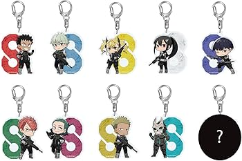 Amazon.co.jp: 怪獣8号 にいてんごアクリルキーホルダー BOX : おもちゃ