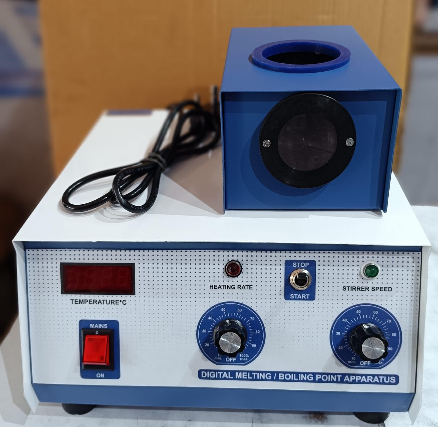 NS Digital Melting Point Apparatus with Oil Bath Vessel | Digital ...