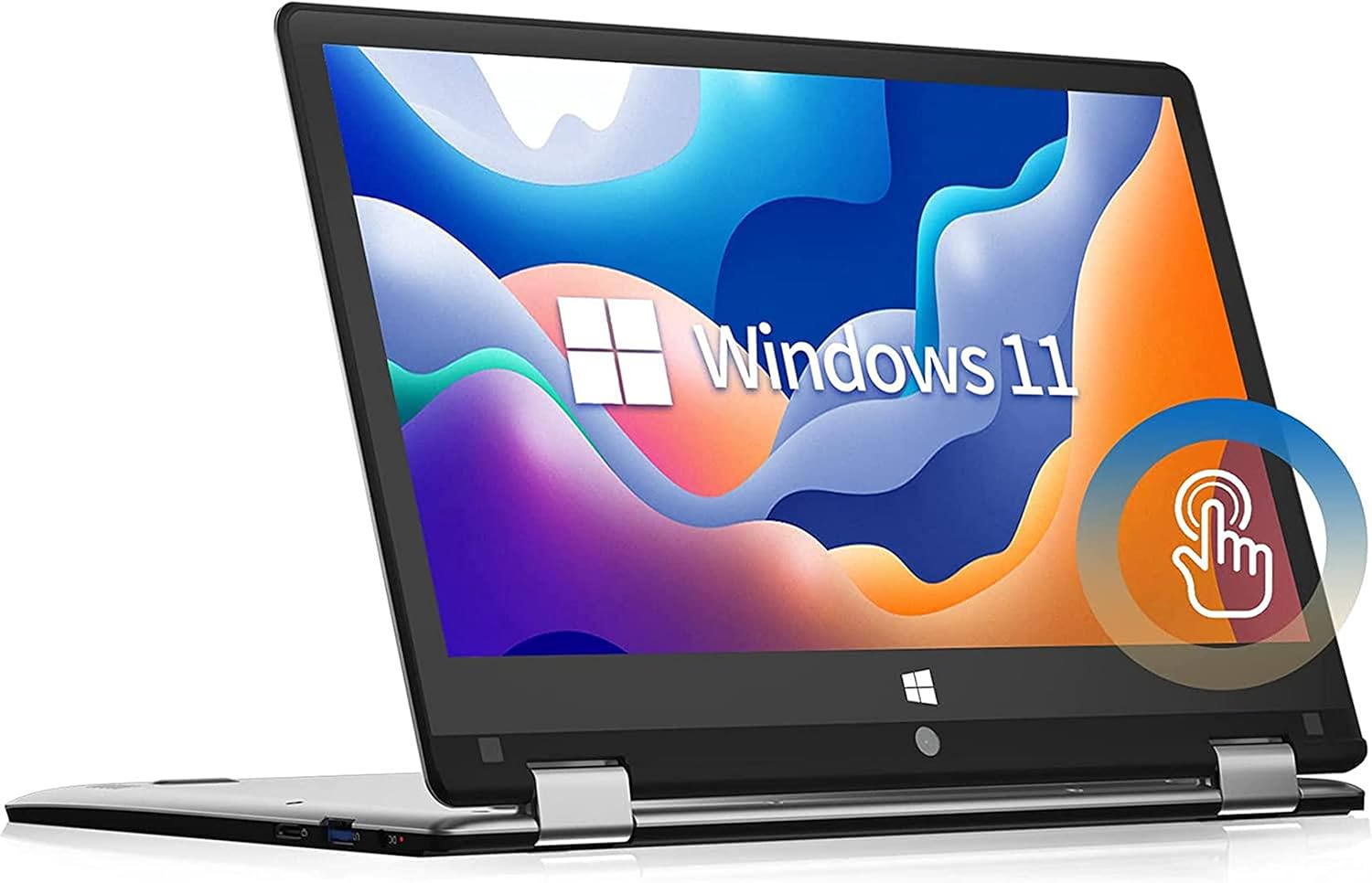 jumper 2 in 1 Laptop with 11.6 Inch HD Touchscreen, Flip