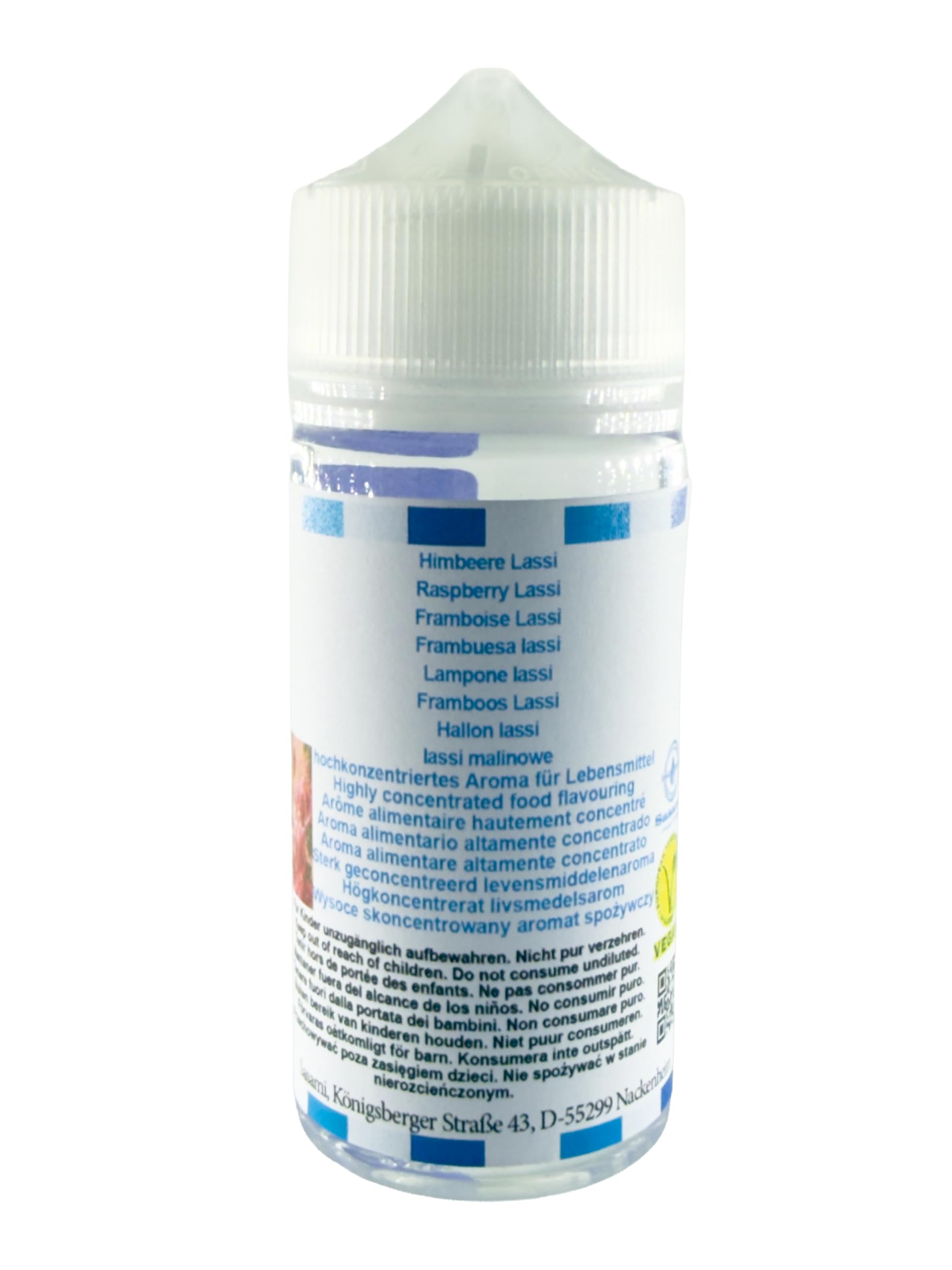 Frambuesa lassi aroma concentrado - Vegano - Sasami - 100ml