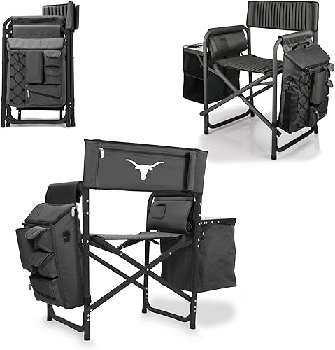Miniatura 4 de NCAA Baylor Bears Fusion - Silla de camping con mesa auxiliar y enfriador suave, silla de playa para adultos, silla de césped