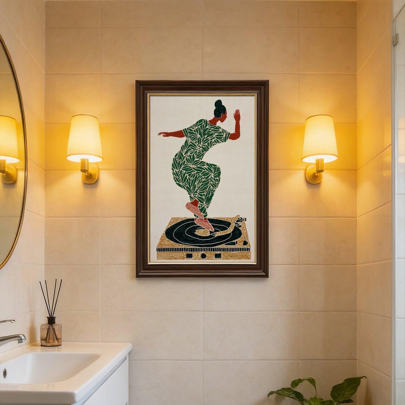 AYINUER Poster in vinile per decorazione camera da letto, idea regalo