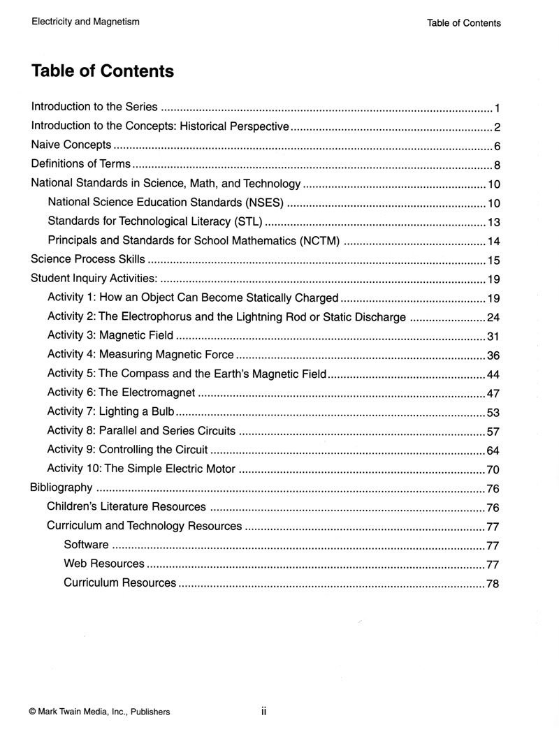Electricity & Magnetism, Grades 5 - 8 (Connecting Students to Science)