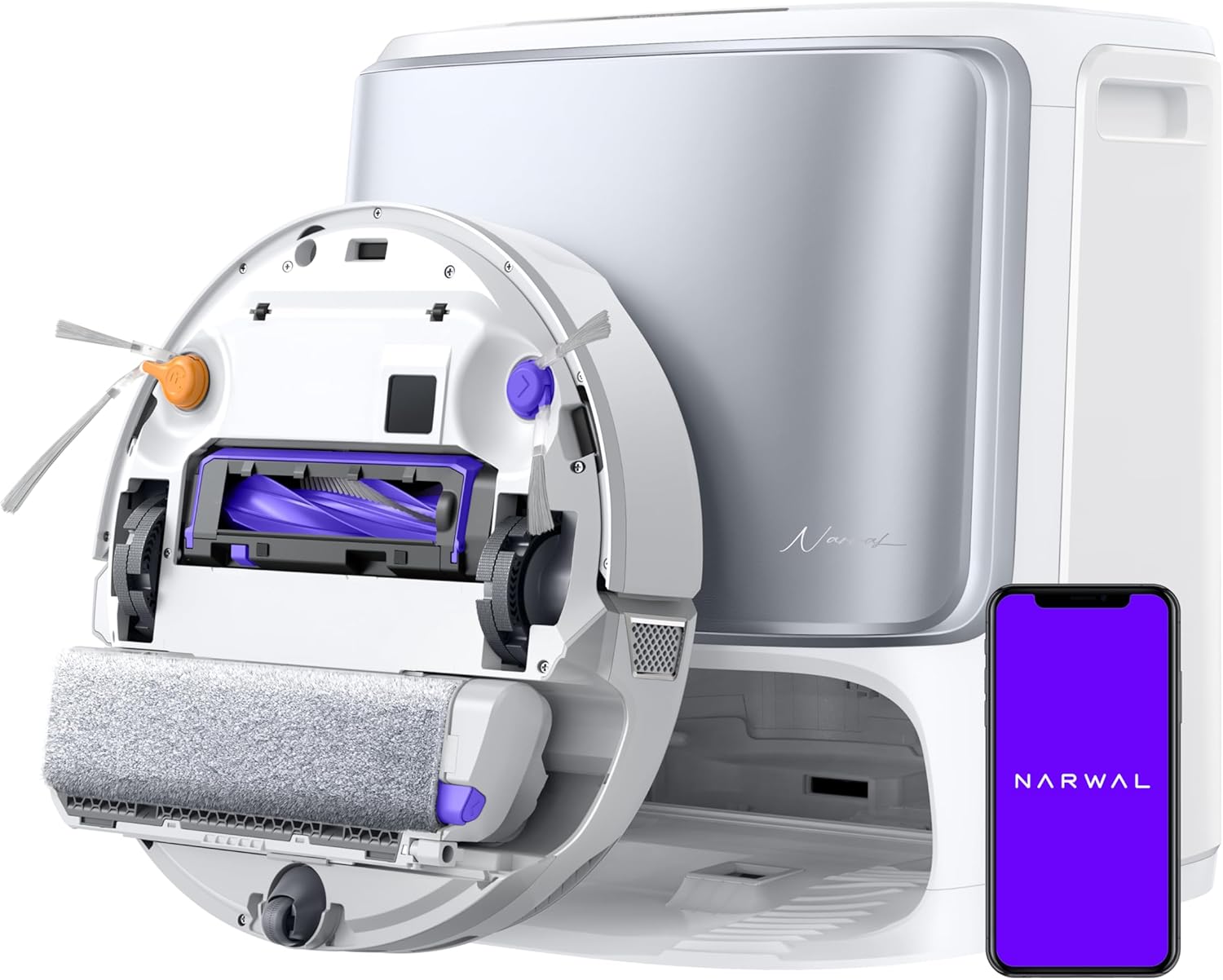 Robot vacuum cleans, but real-time mop self-cleans? Robot vacuum cleans, but real-time mop self-cleans?