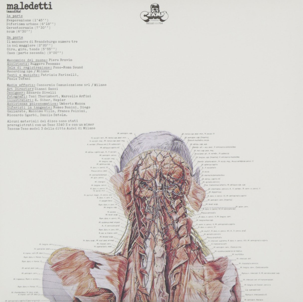 AREA (6) - Maledetti (Maudits) - CD