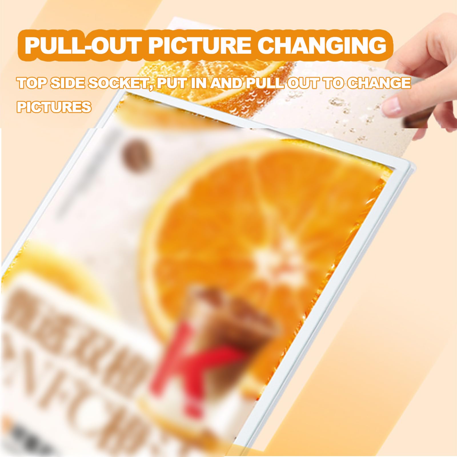Pantalla LED para publicidad publicitaria, pantalla de publicidad electrónica | Tablero electrónico de menú, caja de luz para restaurante, cafetería, tiendas