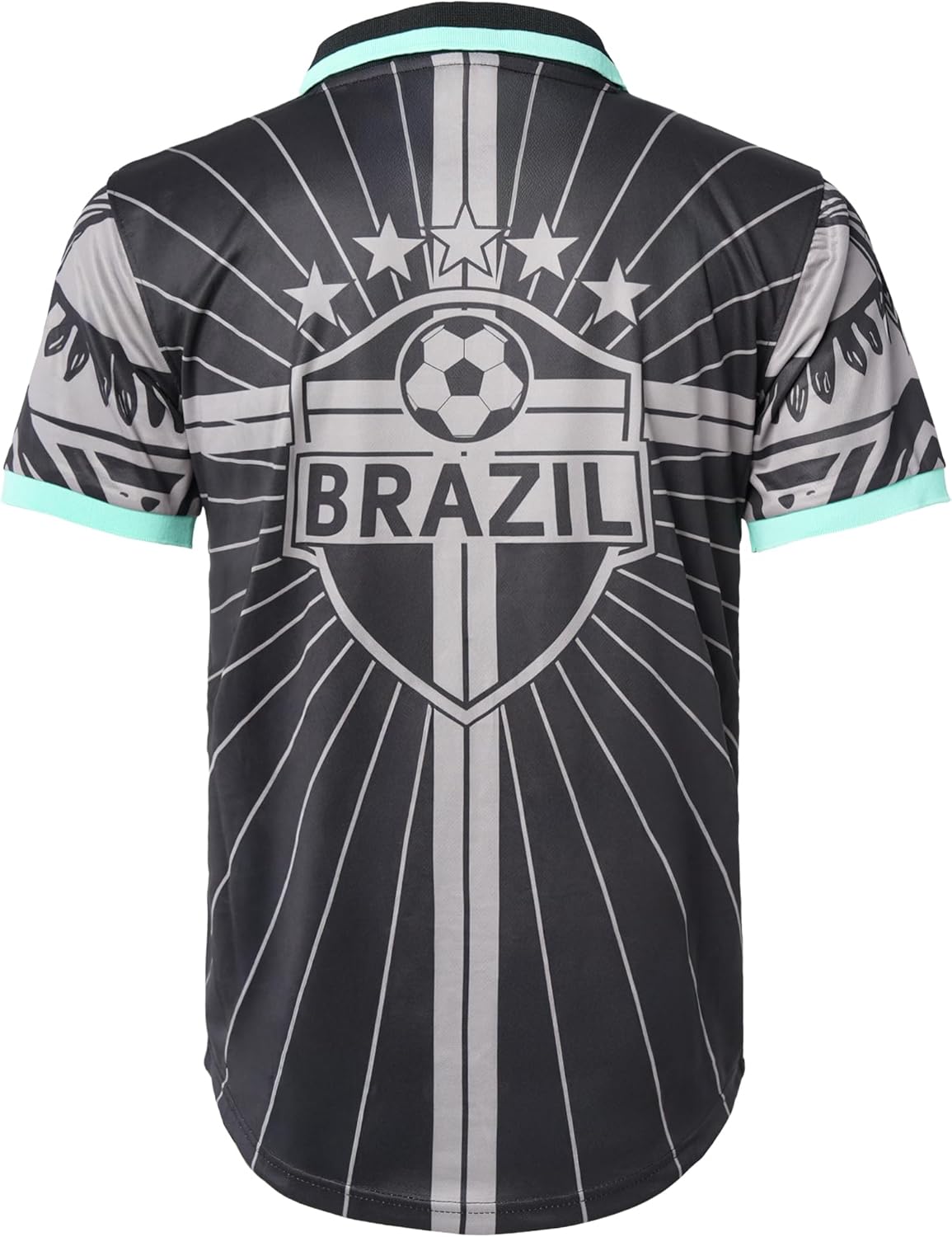 Retro Brazil Jersey Men, Brazil Soccer Jersey for Men, Brazil Soccer Shirt, Soccer Jerseys for Football Fans - Image 3