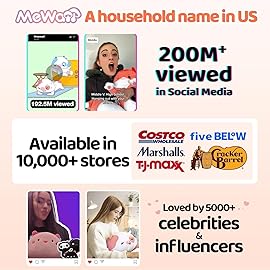 Mewaii Long Capybara Plush 5 Sizes, 120% Extra Filling Giant Plushness Kids Body Pillow, Kawaii Cute Capybara Stuffed Animals Plushies, Big Long Body Pillow Cat Plush Gift for Girls 44