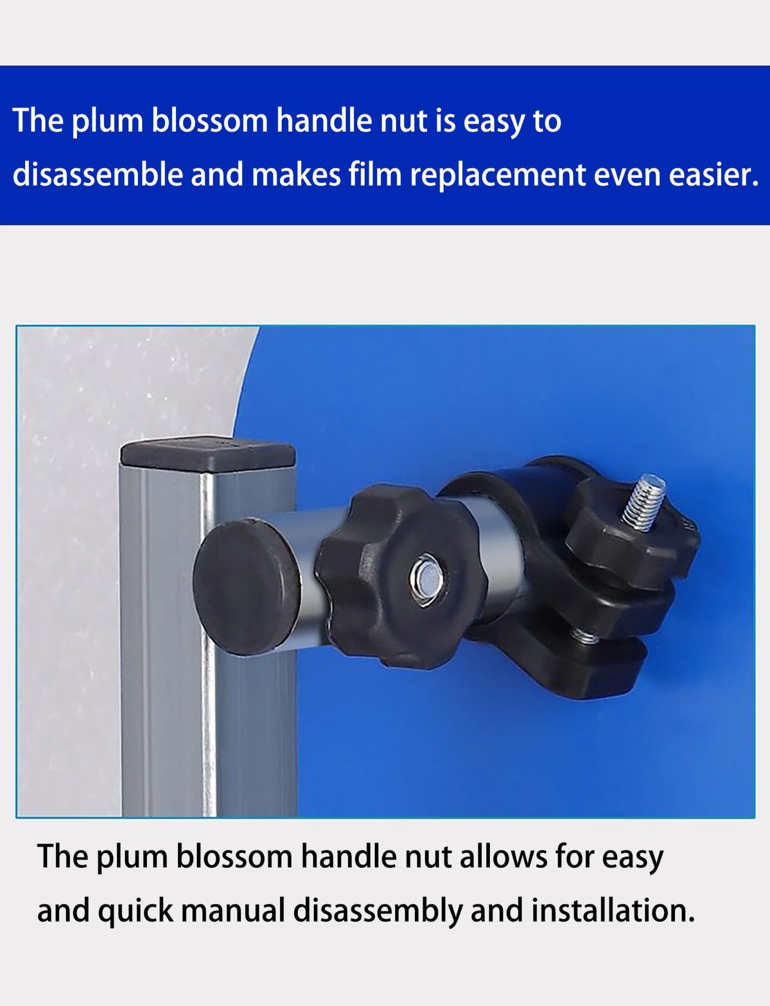 Distributeur Mural de Film à Bulles pour Applications industrielles d'emballage, de déménagement et d'expédition