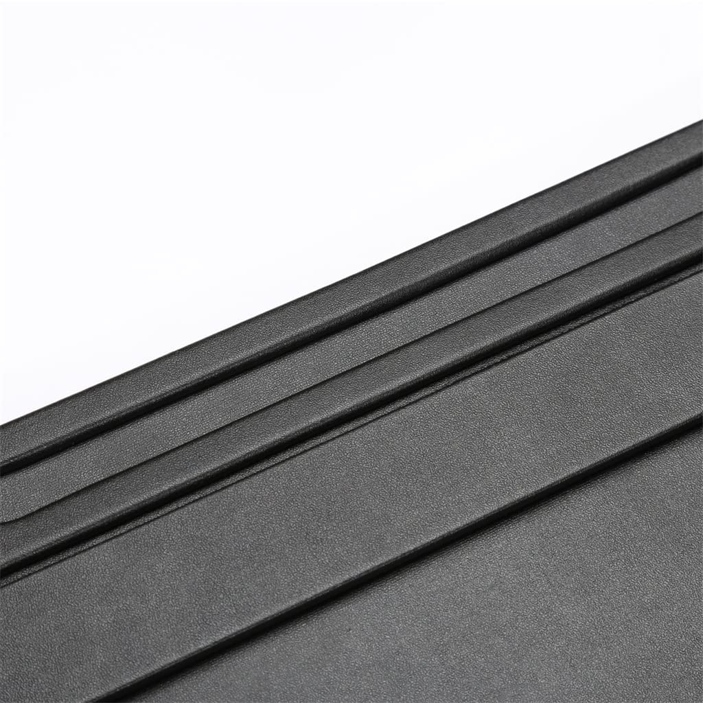 CXBDDF Magnetisches Klemmbrett Aktenordner A4 Papier-Klemmbrett Ordner mit Clip für Geschäftsbedarf Leder Schwarz Portfolios Pad