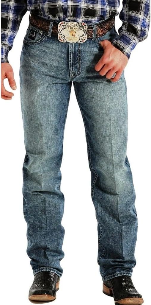 Cinch Apparel Mens Black Label 2 0 Medium Stonewash Jeans 40x38 Indigo