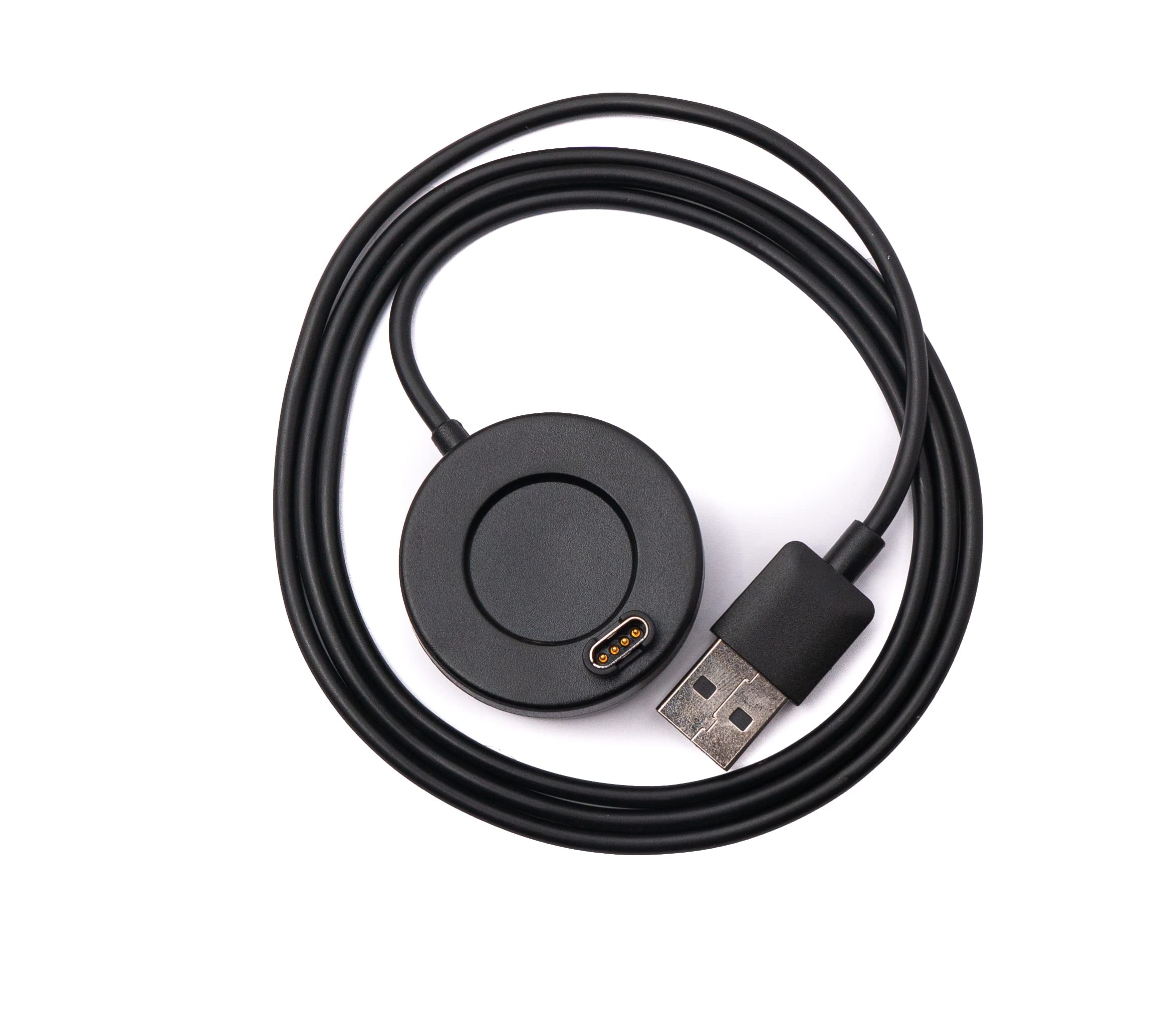 SYSTEM-S Kabel USB 2.0 100 cm kabel do ładowania do Garmin Venu 1 2 2S SQ Lily Smartwatch czarny