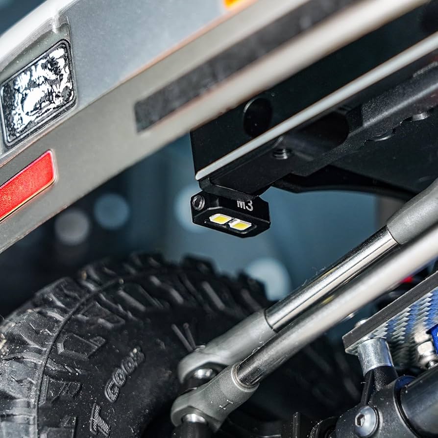 Rc Rock Lights US Warehouse] 4LED Rock Lights Kit For 1/10 RC White Rocks