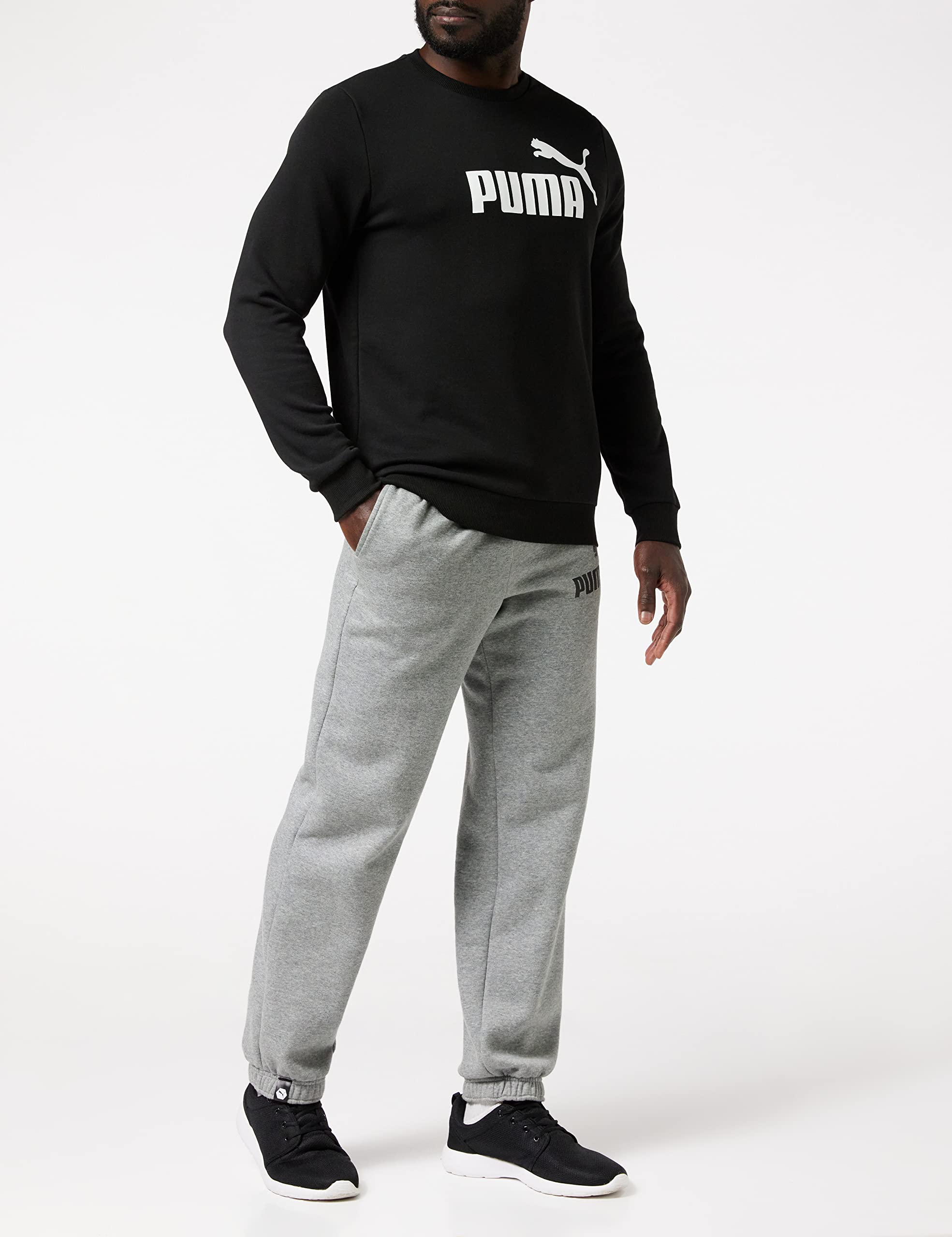 PUMA Bluza Mężczyźni ESS Big Logo Crew TR