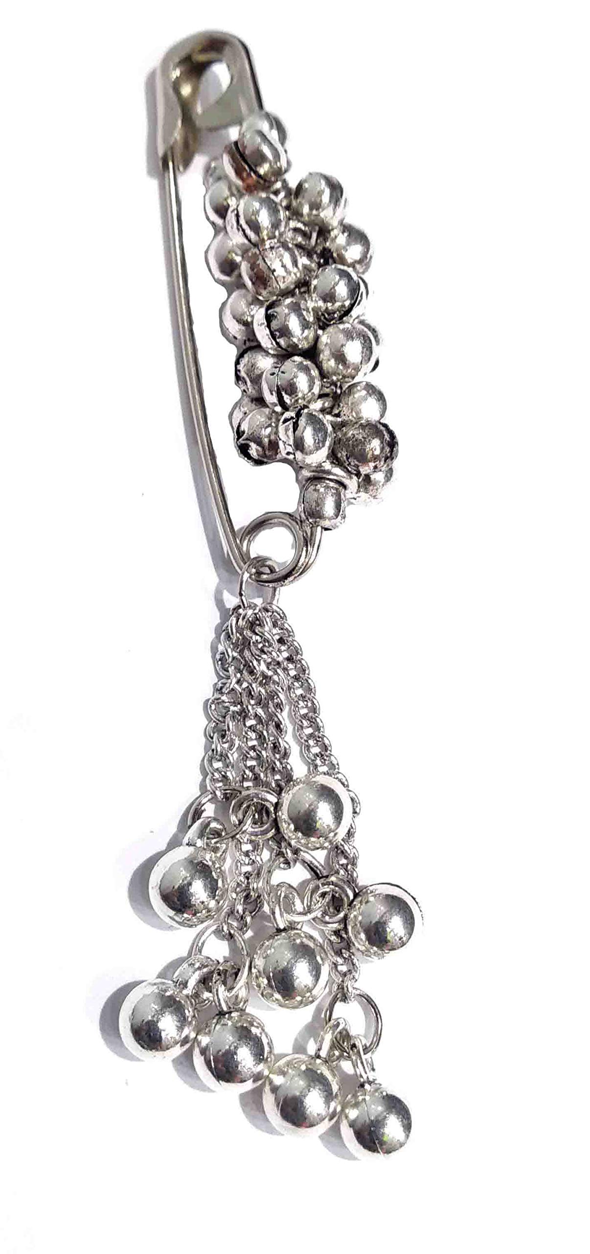 Gurjari Oxidised Gugru Safety pin