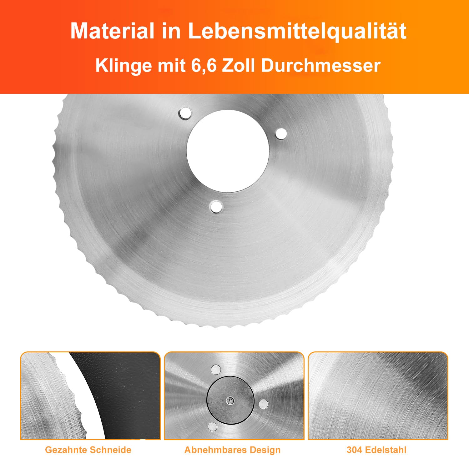 Manuelle Brotschneidemaschine mit Handkurbel, Einstellbare Scheibendicke 0–20 mm, Edelstahl-Wellenschliffklinge, Massivholz-Basis, Für Sauerteigbrot, Selbstgebackenes Brot, Toast & Baguette