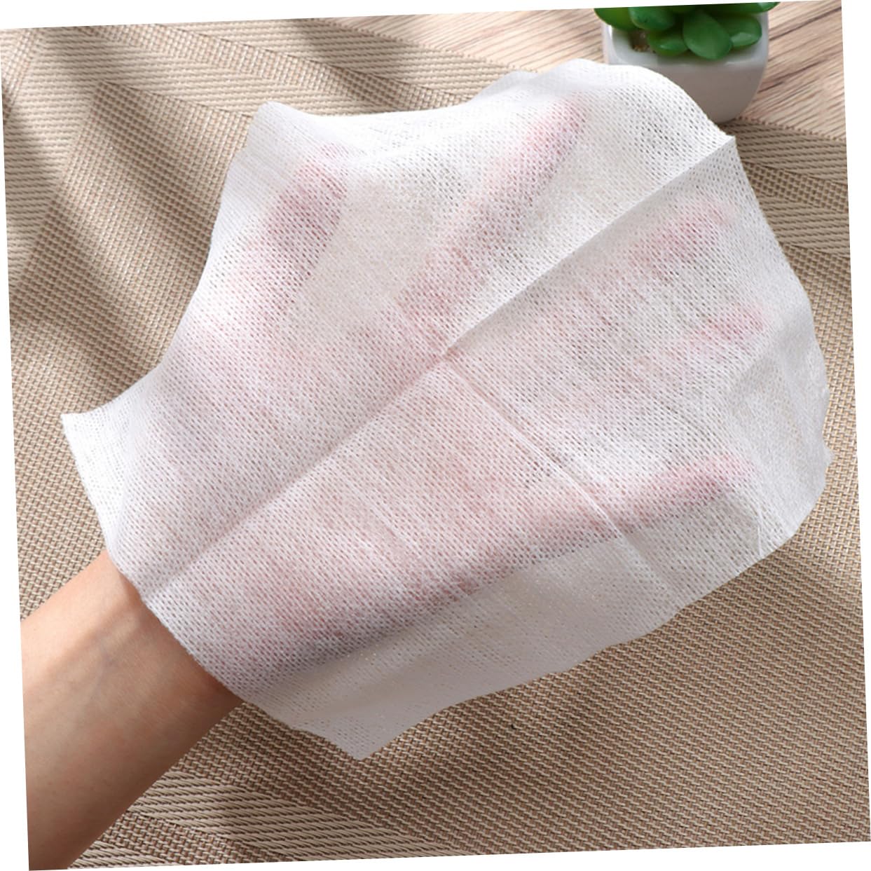 KICHOUSE 400pcs Eye Makeup Remover Pads Facial Towels Cotton Pads for Face Cleaner