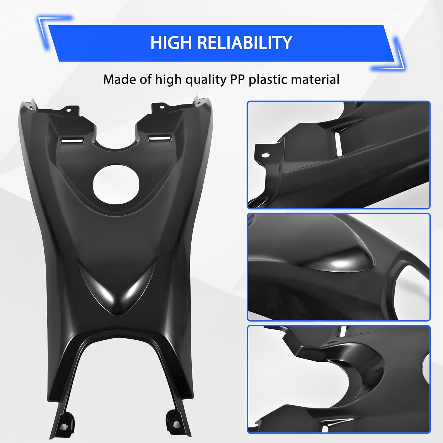 SAUTVS Gas Tank Cover for Yamaha Raptor 700, Plastic Tank Cover Gas Cap Cover for Yamaha Raptor 700 700R 2013-2025 Accessories (1PC, Replace #1PE-F171A-00-00)