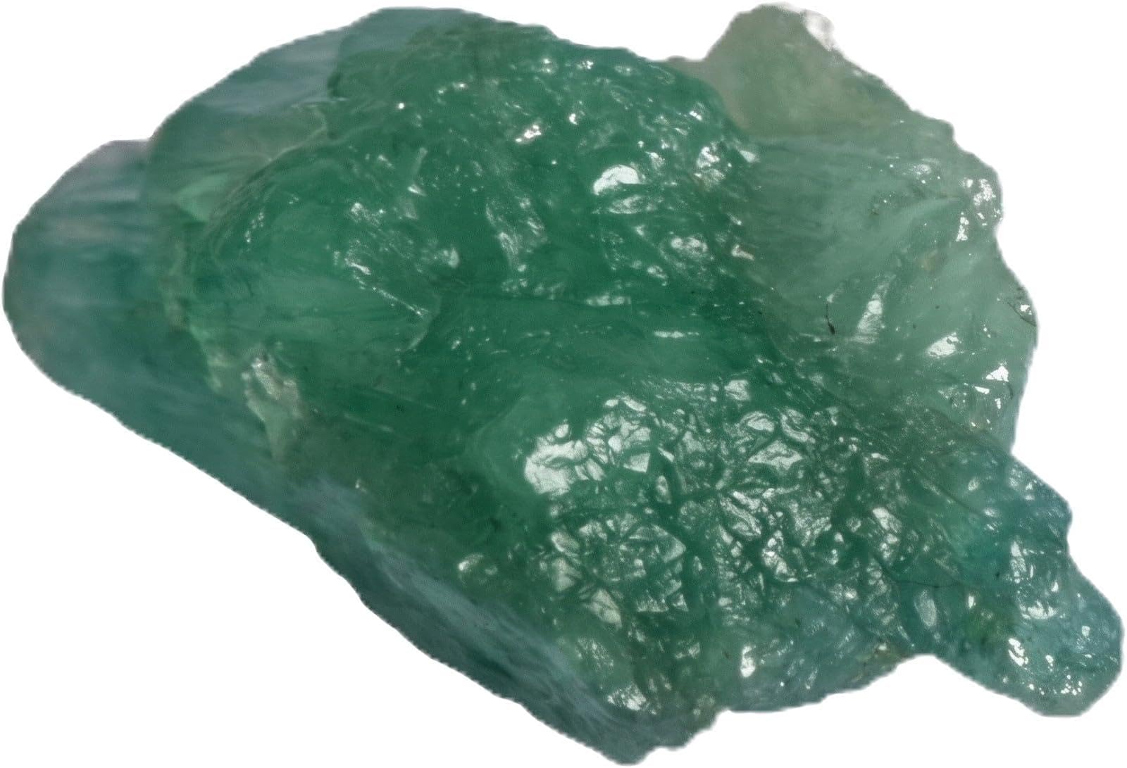 GEMHUB Loose Gemstones For Jewelry Making 10.00 Carat Raw Rough Green Emerald Natural Gemstones for Jewelry Pendants