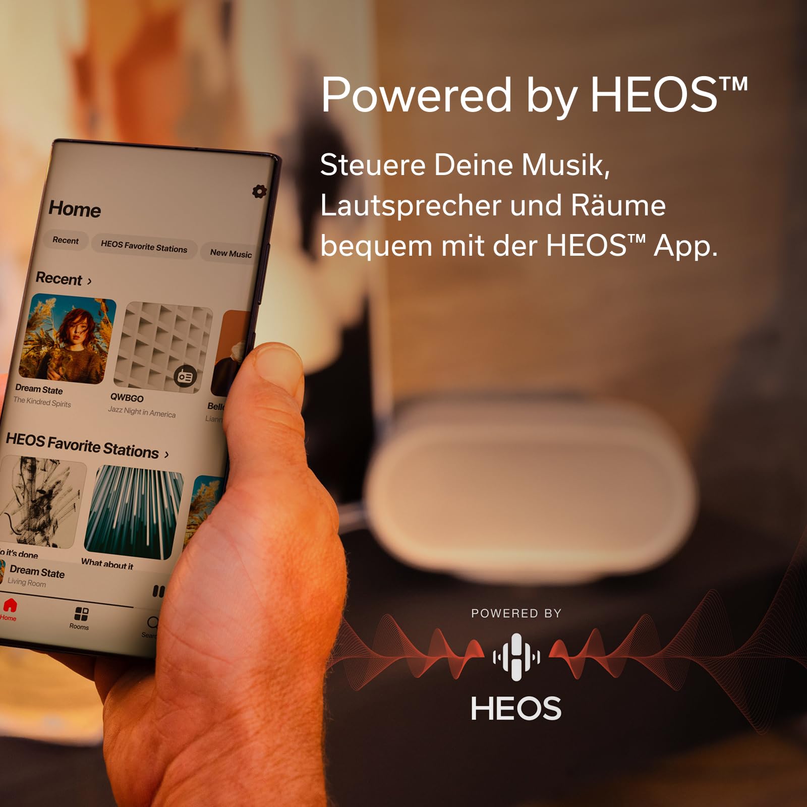 Denon Home 600 Smart Bluetooth Lautsprecher mit HEOS – Bild 5