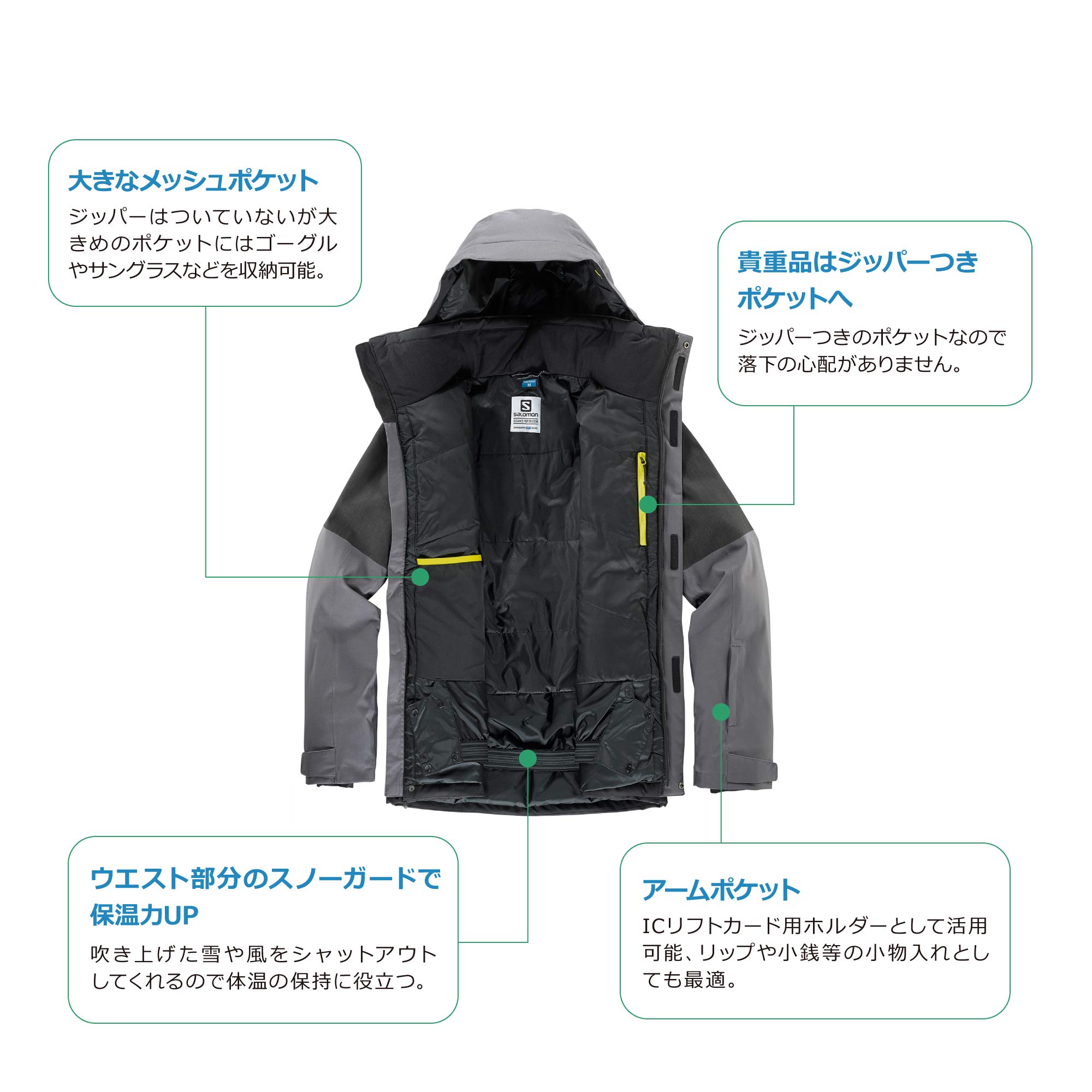 Amazon.com : Salomon Men's Storm Track Jacket, Small, Night Sky