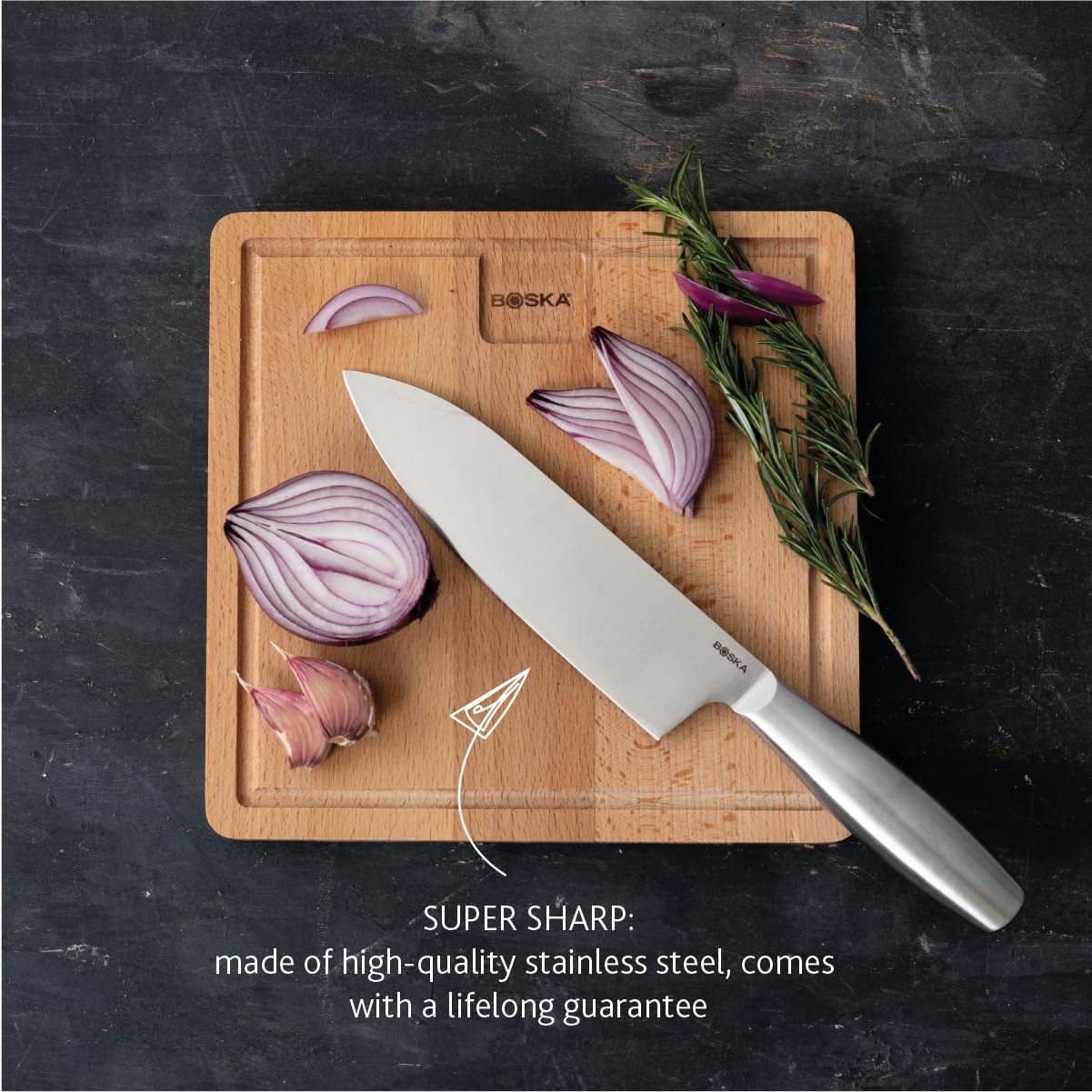Boska 357685, Set Di 5 Coltelli Da Cucina Copenhagen
