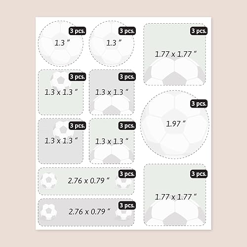 Miniatura 5 de Etiquetas de nombre grandes para niños (33) Calcomanías personalizadas para guardería y suministros escolares Calcomanías duraderas e impermeables