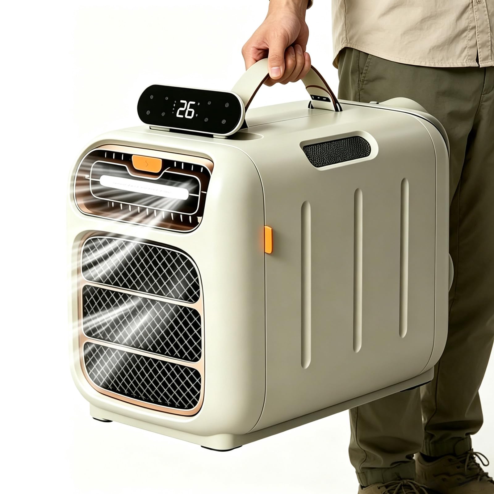 RoyceBee 5000 BTU Portable Tent Air Conditioner DC110v/220v/24V AC220V