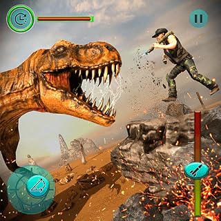 Dinossauro futurista caçador selva caça dinossauro jogos