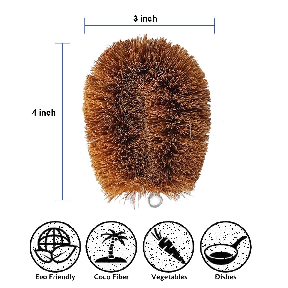 Kitchen Brushes For Dishes Brush Set U2013 Tawashi U2013 Handade U2013 Natural Coconut Coir Fiber U2013 Vegetable Kamenoko Tawashi Scrubber