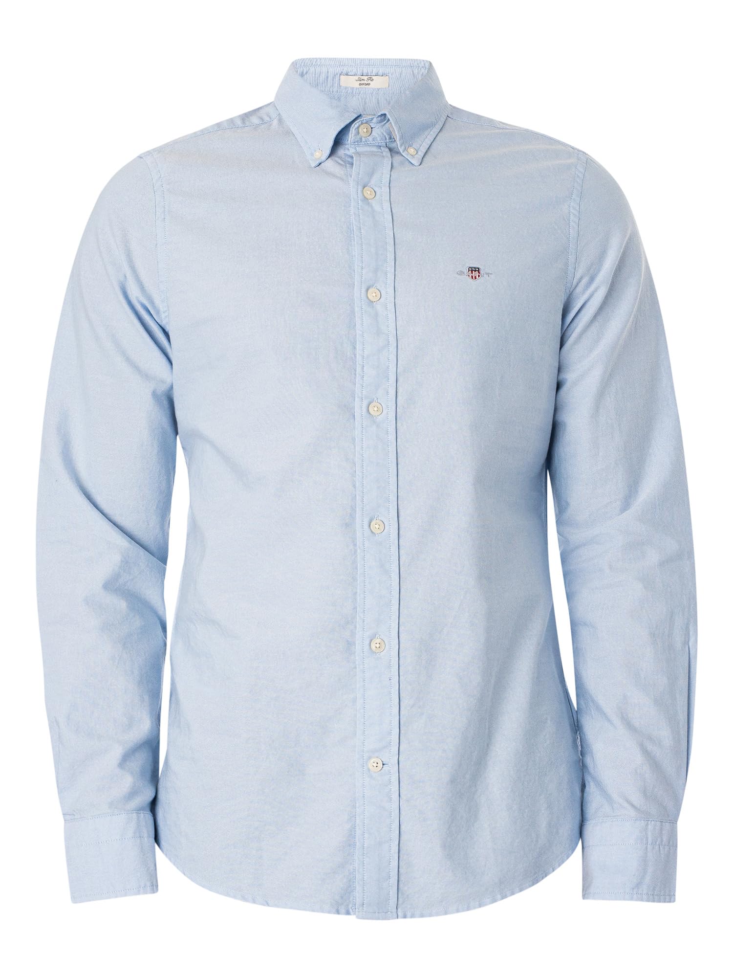GANT Reg Broadcloth Gingham BD Camisa Hombre (Pack de 1)