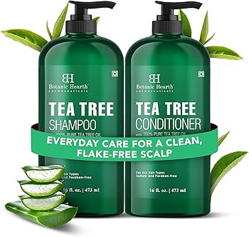 Amazon.com: Botanic Hearth Tea Tree Shampoo and Conditioner Set