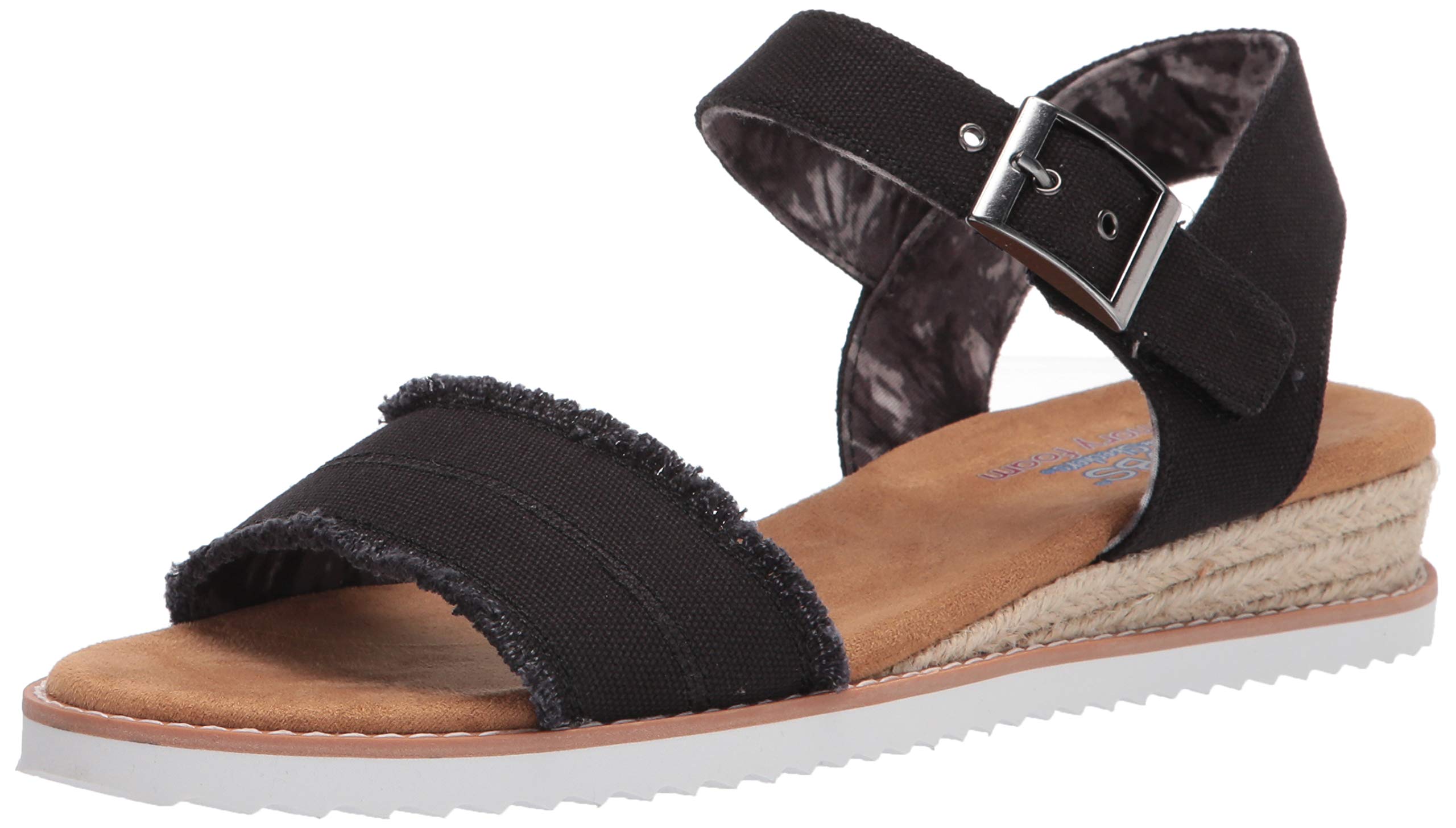Skechers womens Desert Kiss - Frayed Sandal Sandal