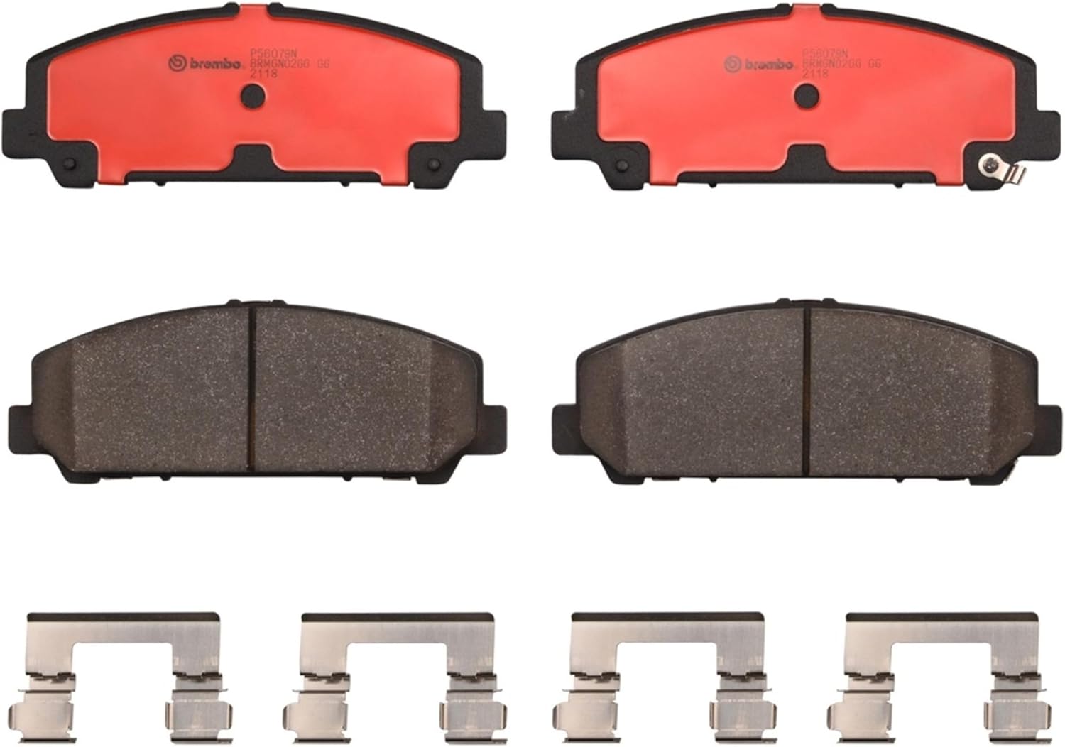 Brembo P56079N Premium Ceramic Front Disc Brake Pad Set INFINITI/NISSAN OE# D1060ZC60J