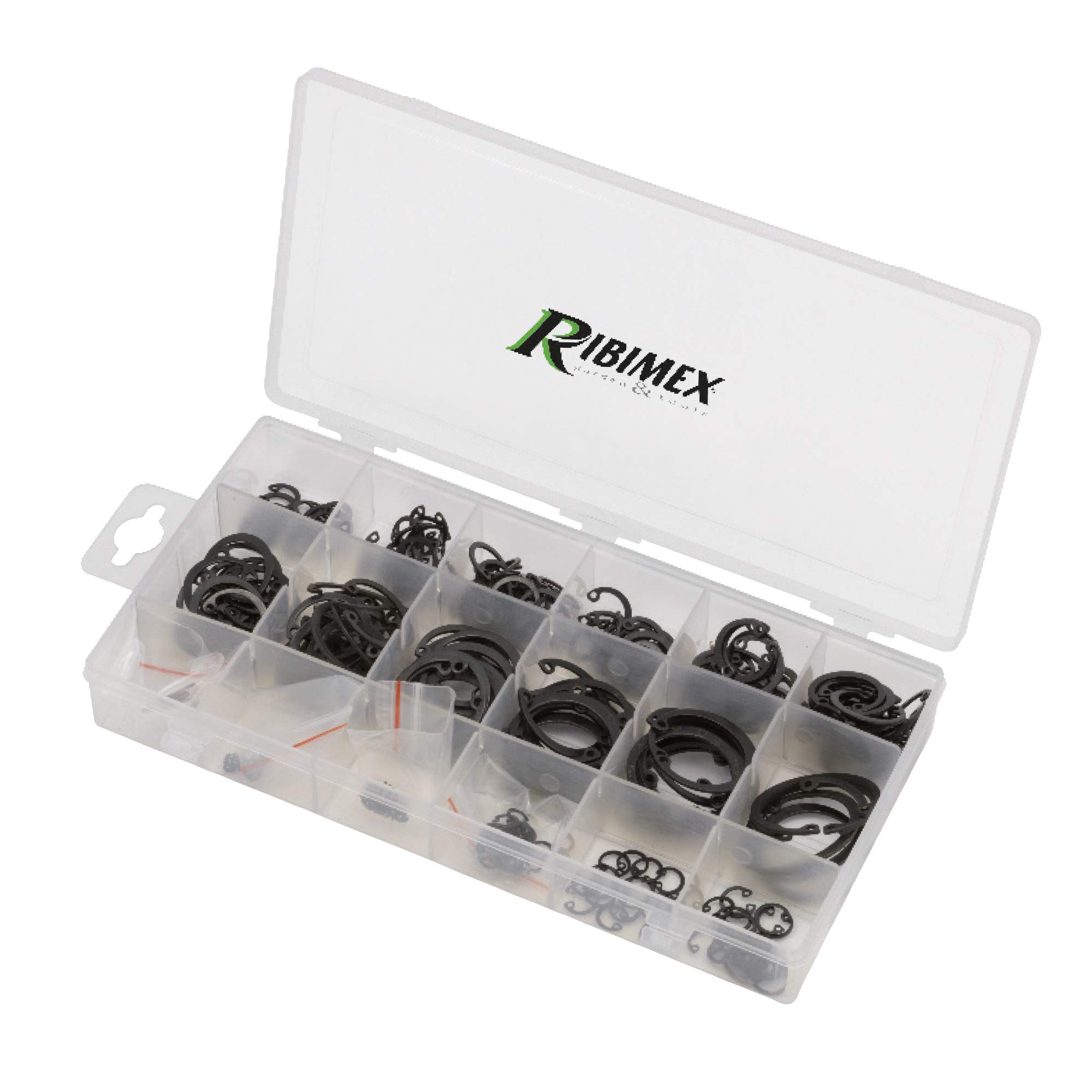 RIBIMEX PRGOU300CINT Set Anelli d'Arresto Fori Interni, 300 Pezzi