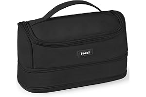 Sooez Expandable Extra Large Pencil Pouch with Handle