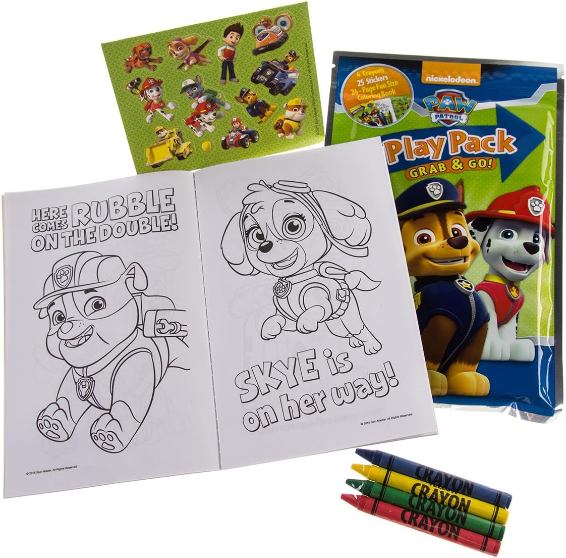 Download Buy Set Of 15 Bendon Kids Paw Patrol Play Packs Fun Party Favors Coloring Book Crayons Stickers Online In Poland B06xclm8ty