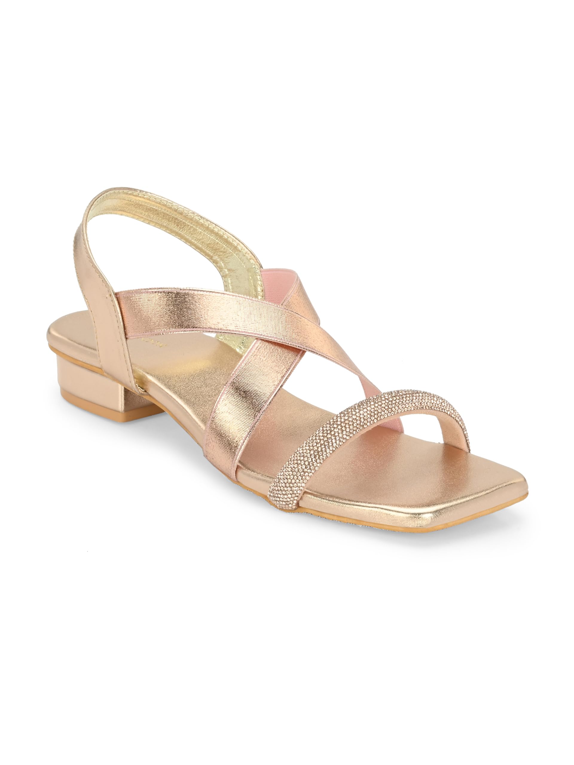 clog london Womens Outdoor Sandals/Flats | Casual Sandals with Comfortable Cushioned sole for Daily Use CLF2365-ROSE-GOLD-37-picture-38