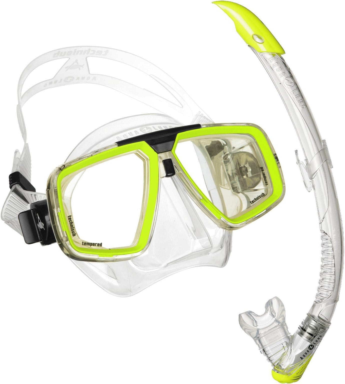 Aqualung Snorkel Set Including Mask and Snorkel Zephyr