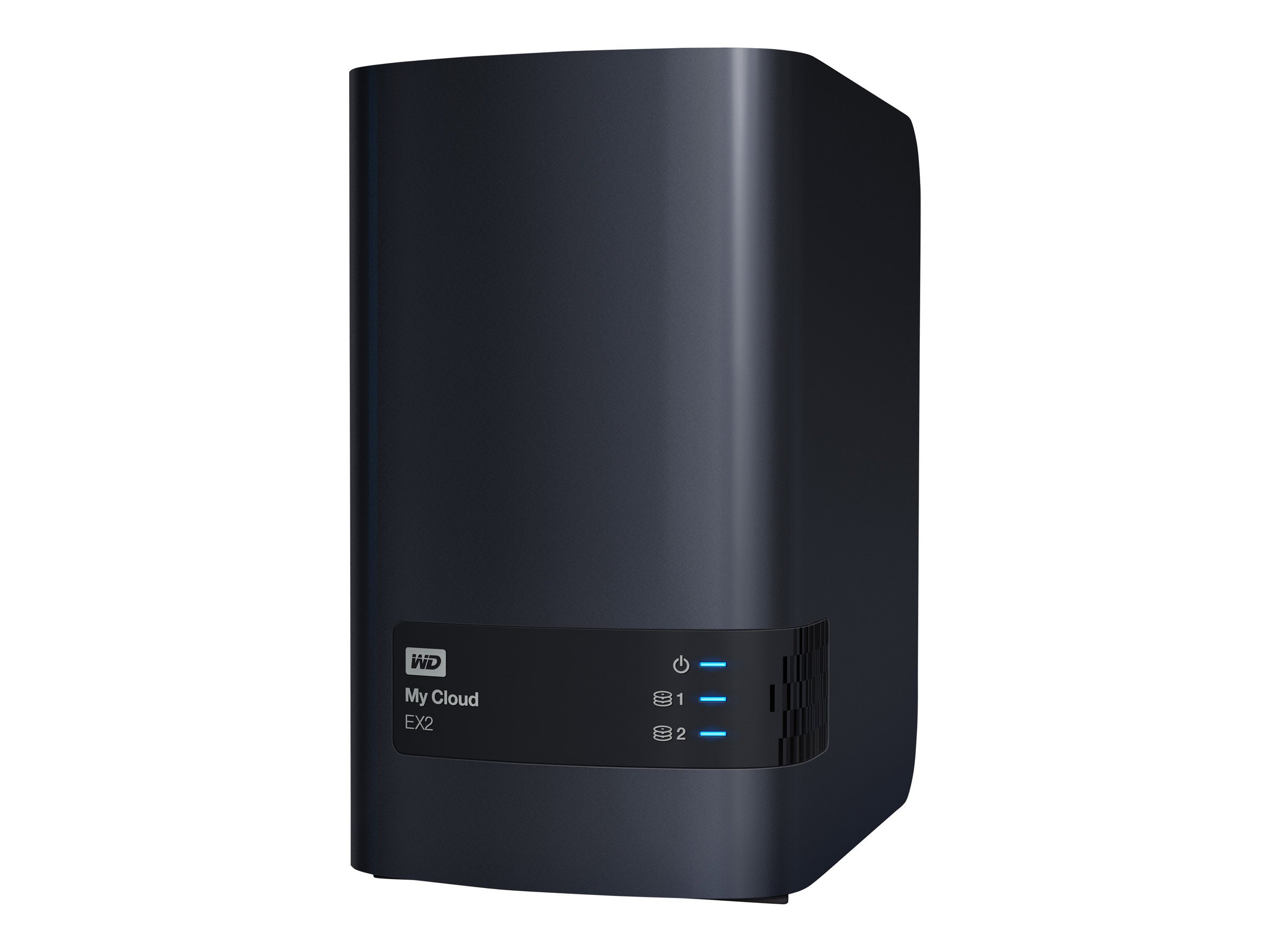 WD WDBVKW0120JCH-EESN My Cloud EX2 Network Attached Storage, 12 TB