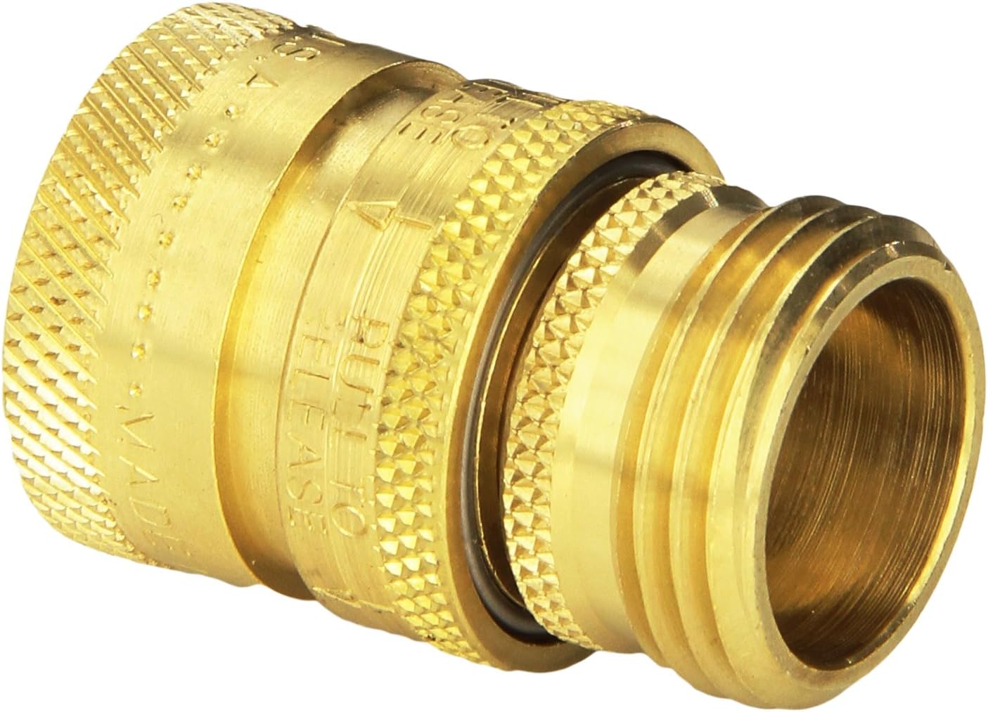 Dramm 22729 Heavy-Duty Quick Disconnect Brass