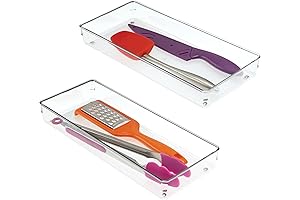 iDesign Linus Plastic Kitchen Drawer Organizer: The Perfect Solution for Organizing Your Drawers