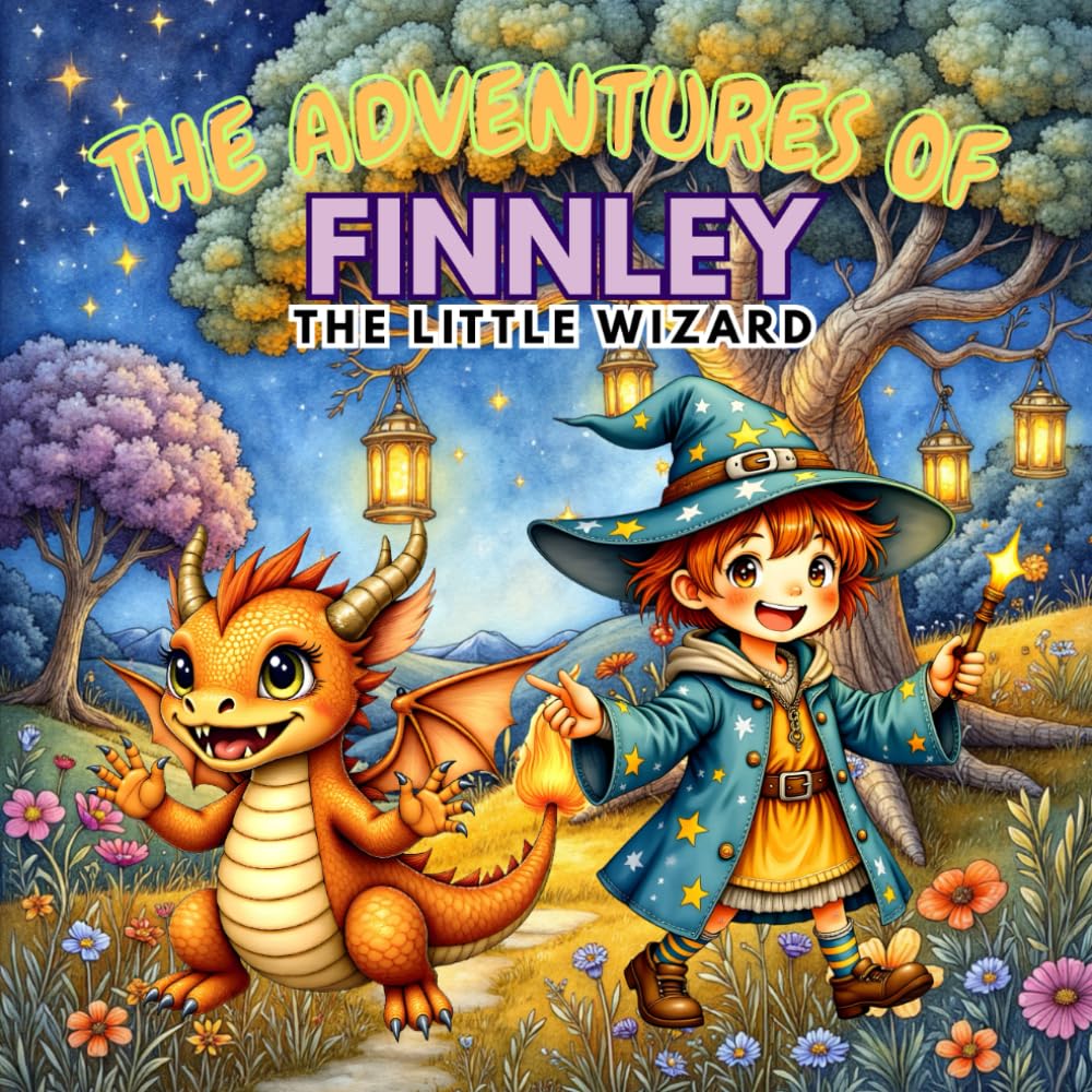 The Adventures of Finnley the Little Wizard: A Magical Fantasy Storybook for Kids About Kindness, Courage & Silly Creatures (Ages 5–8): A heartwarming and funny magical adventure where a tiny wizard