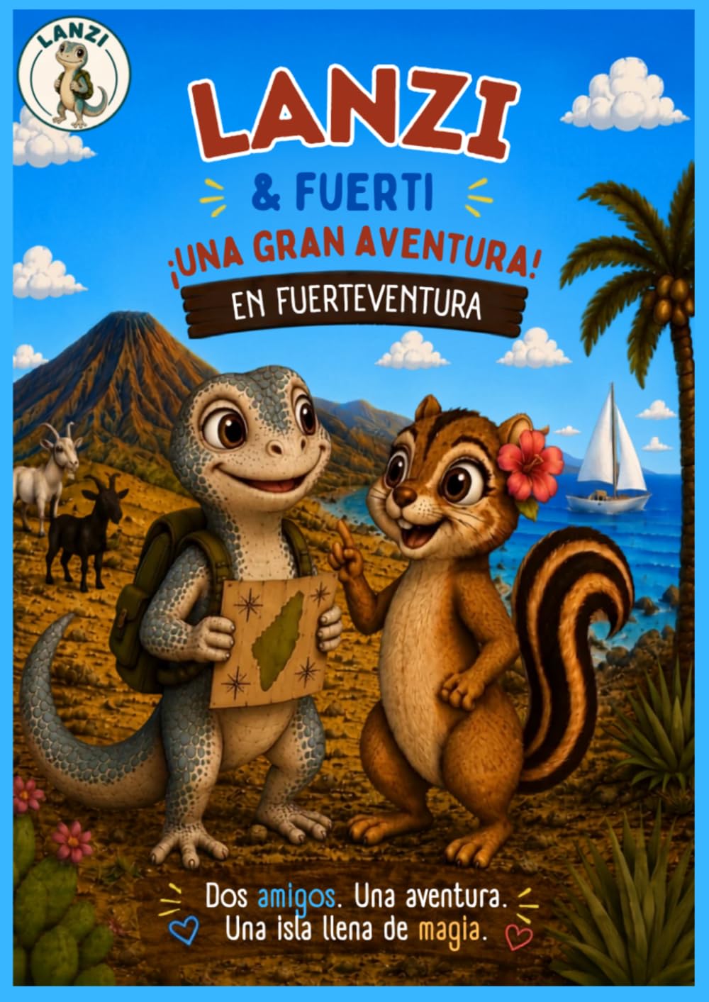 Lanzi & Fuerti: ¡Una gran aventura en Fuerteventura! (Las aventuras isleñas de Lanzi)