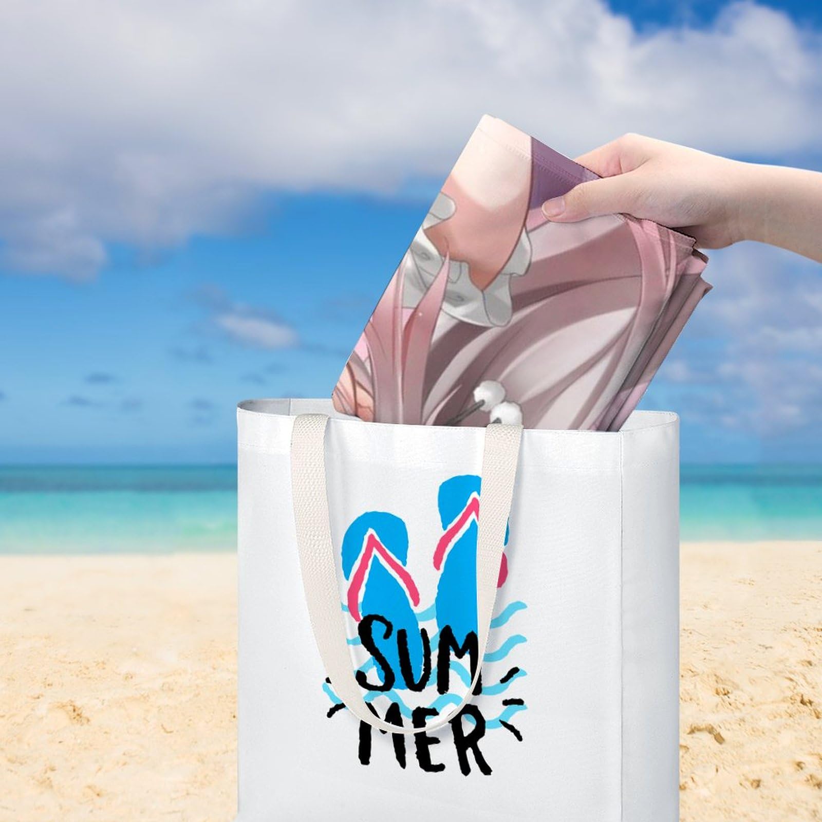 Amazon.co.jp: バスタオル Vtuber 周防パトラ アニメ ビーチタオル