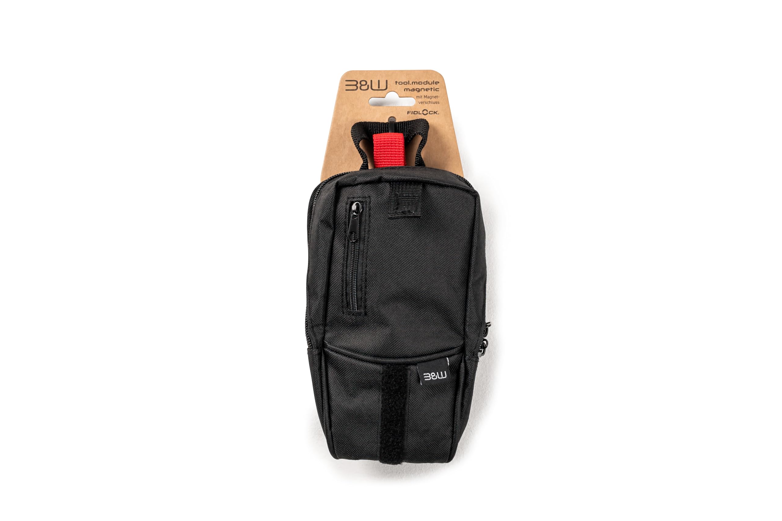 B&W Tool.Module Sac à Outils magnétique (Porte-Outils avec système Fidlock, avec Panneau arrière magnétique, Sac pour Ceinture à Outils, en Polyester) sans Outils, 116.63