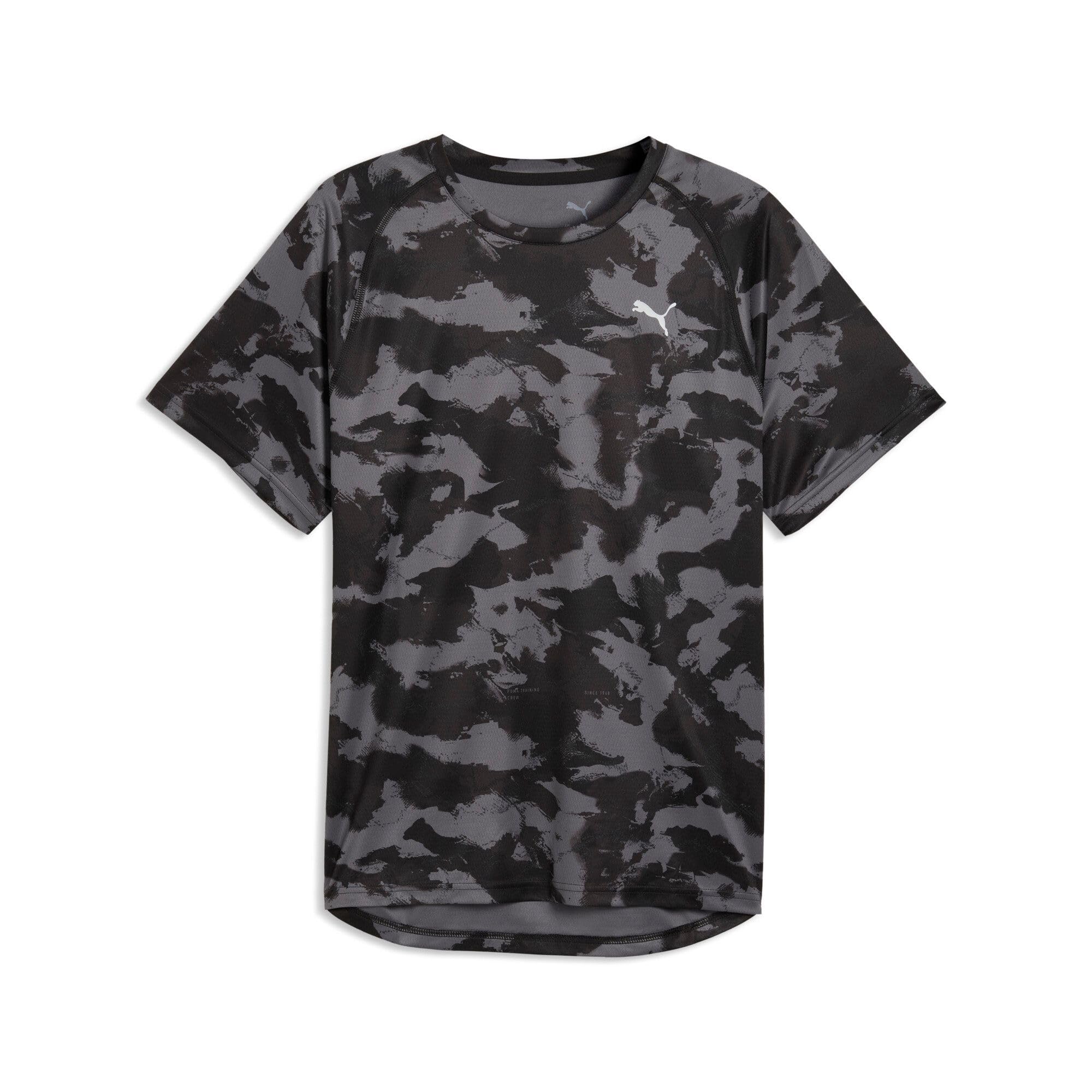 M PWRTRAIN AOP TEE Puma Black