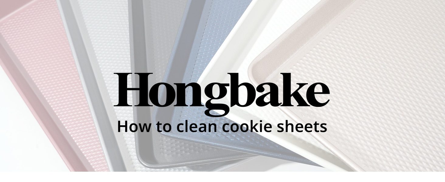 Amazon.com: HONGBAKE Baking Sheet Pan Set of 3, Cookie Sheets for