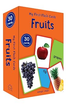 My First Flash Cards Fruits: 30 Early Learning Flash Cards For Kids - Amazon.ae Price Tracker
